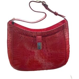 Brahmin Johanna Punchy Coral Melbourne shoulder bag